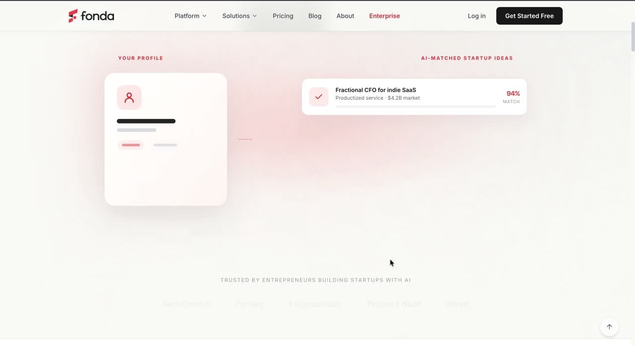 Fonda.co — AI business intelligence